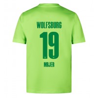 Wolfsburg Lovro Majer #19 Domaci Dres 2024-25 Kratak Rukav